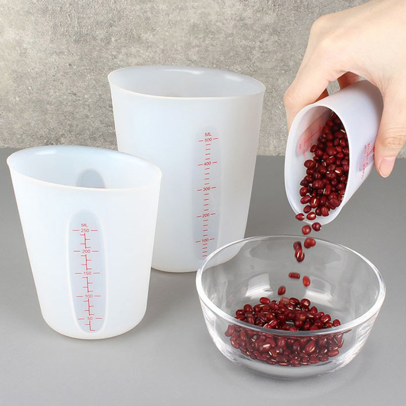 Resin Mixing Cup - 125/250/500 мл силиконовый мерный стакан, инструменты