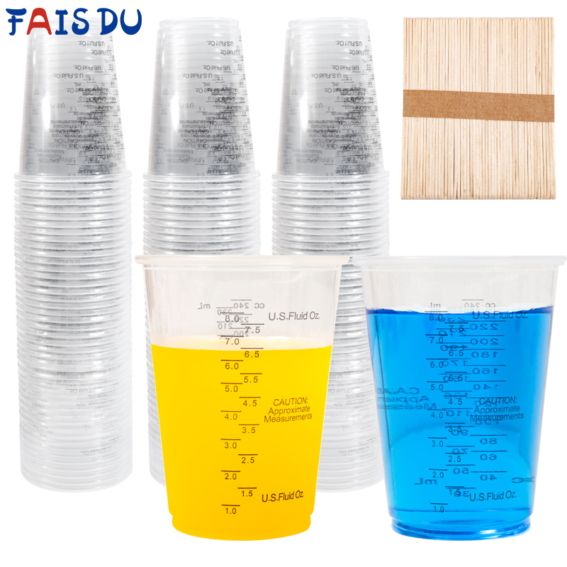 Resin Mixing Cup - FAIS DU 20,50,80,100 и 200шт 8