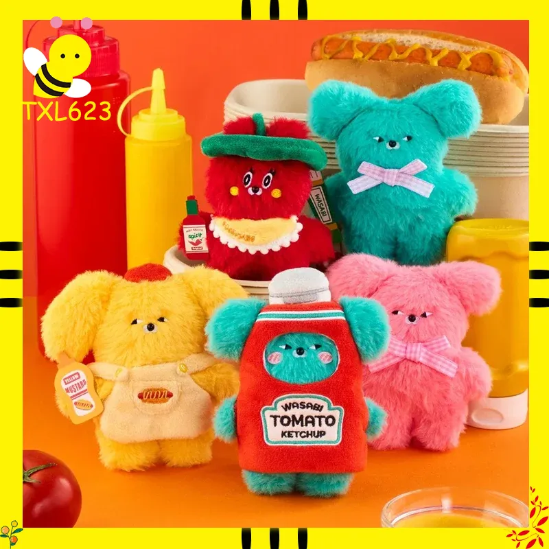 Resin Art Keychain - Wasabi Bear Flavor Fusion Мини Брелок