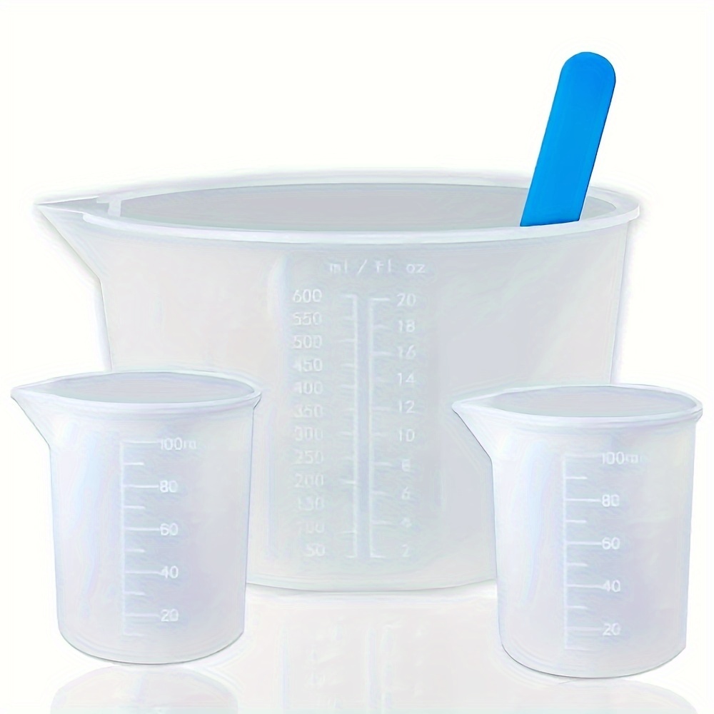Resin Mixing Cup - Силиконовые мерные стаканы для смолы, 600