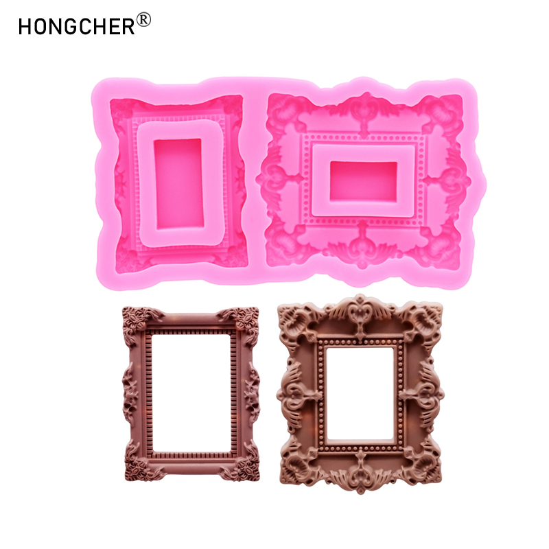 Resin Art Mould - Европейская силиконовая форма для декора десертов: