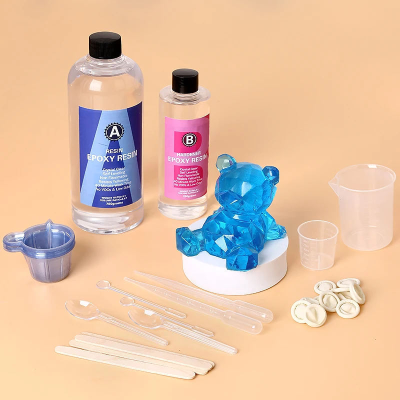 Resin Mixing Cup - Набор из эпоксидной смолы, кристально чистая,