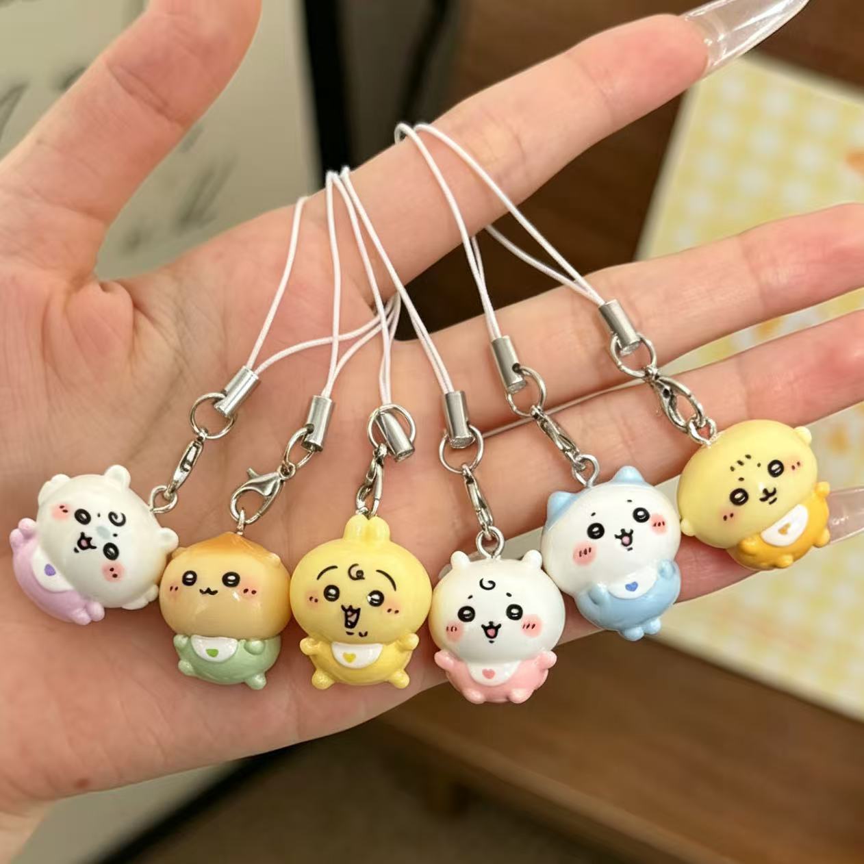 Resin Art Keychain - Милый миниатюрный кулон из смолы в