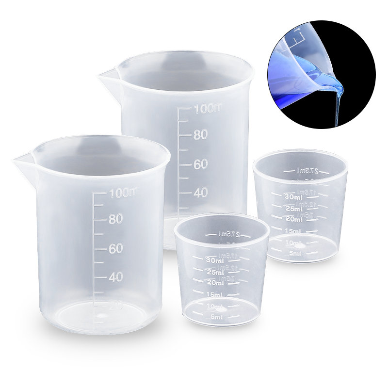 Resin Mixing Cup - Мерные стаканы из пластика 100 мл