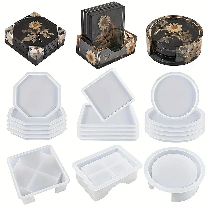 Resin Mixing Cup - Набор форм для подставок из смолы