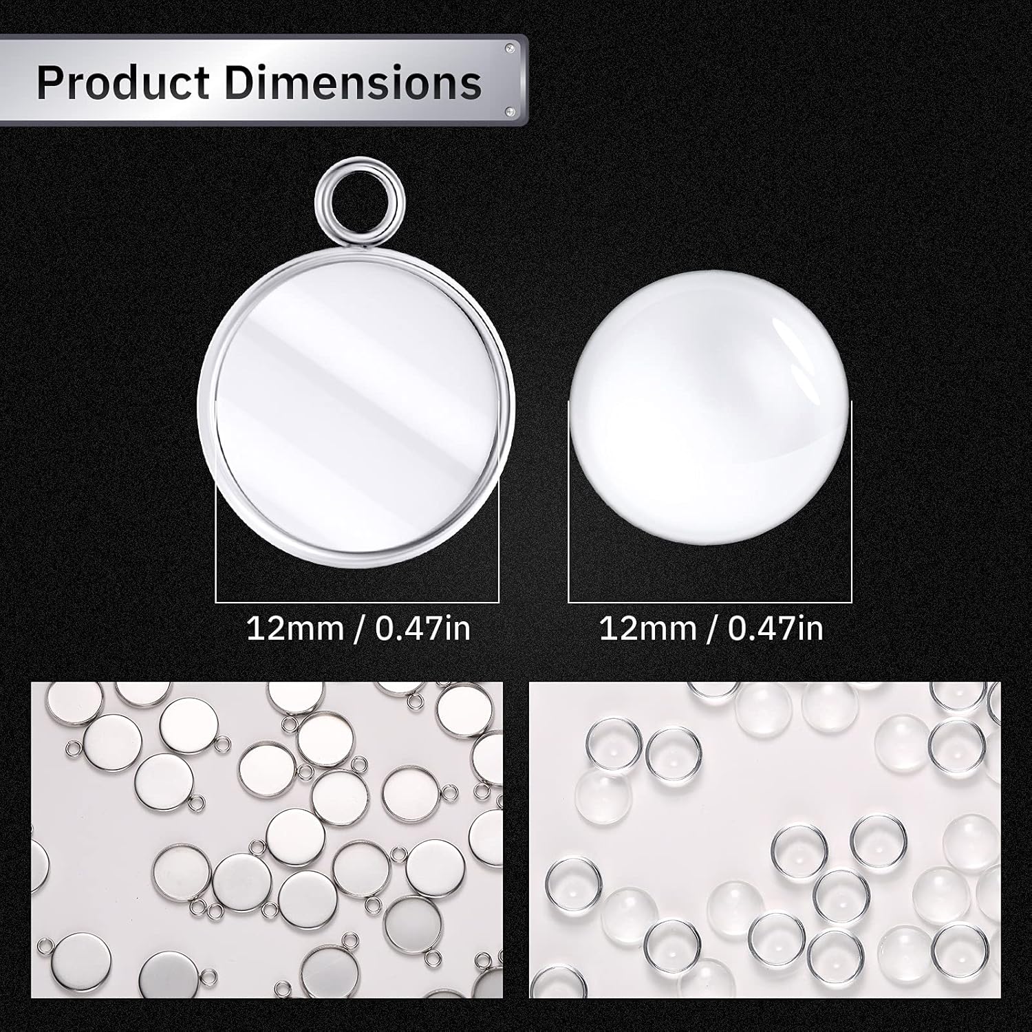 20 шт., круглые заготовки из н – обзор и цена Bezels Pendant Resin