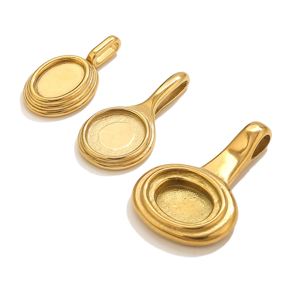 5 шт., круглые овальные поднос – обзор и цена Bezels Pendant Resin