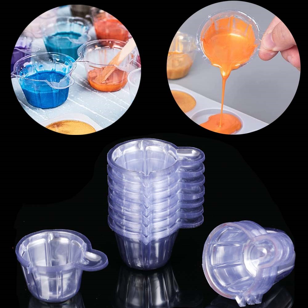 10/20/50/100 шт. 40 мл пластик – обзор и цена Resin Mixing Cup