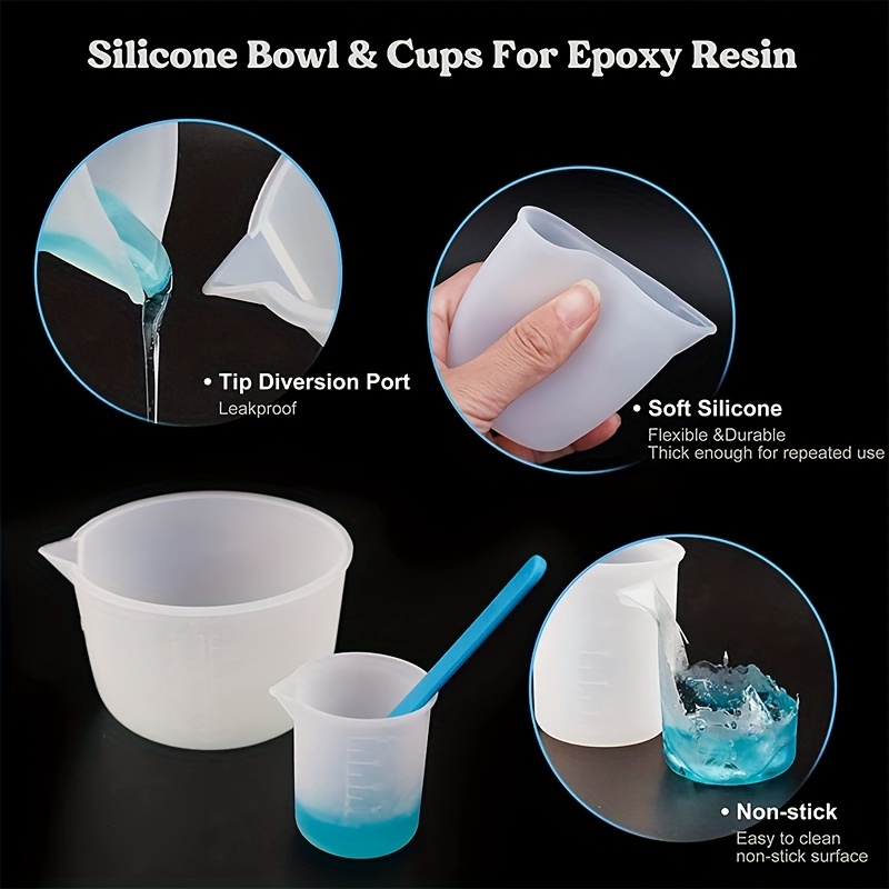 Силиконовые мерные стаканы для – обзор и цена Resin Mixing Cup