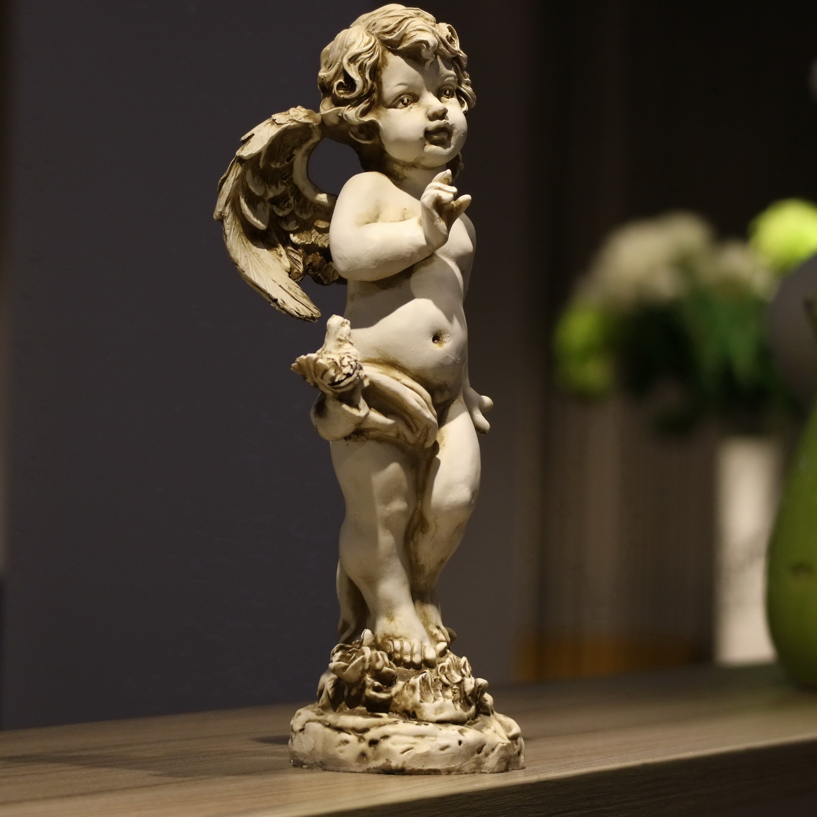 Ретро-фигурка ангела из смолы, – обзор и цена Resin Art Gift For Wedding
