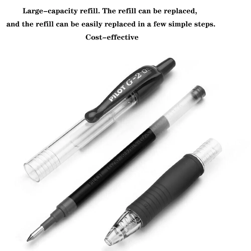 Набор из 6 японских гелевых ру – обзор и цена Pilot Pen G2