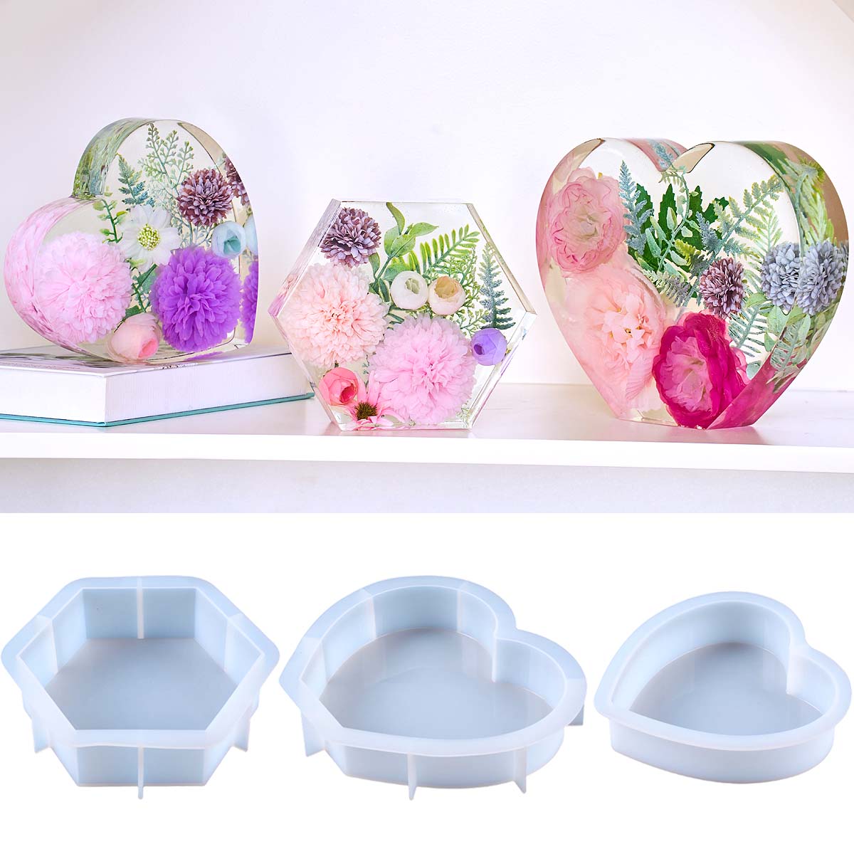Силиконовая форма для подставк – обзор и цена Resin Art Mould
