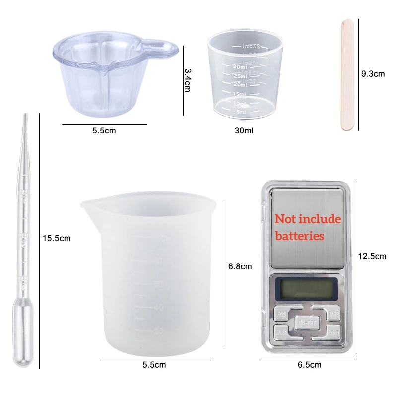 Набор из эпоксидной смолы, кри – обзор и цена Resin Mixing Cup