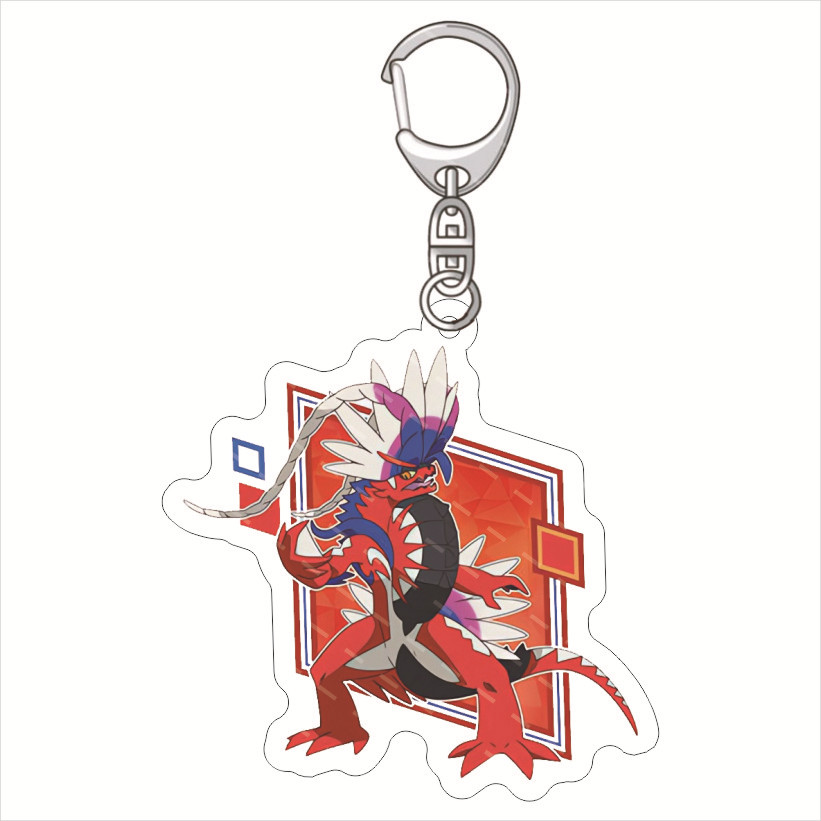 Акриловый брелок Pokémon Mirai – обзор и цена Resin Art Keychain