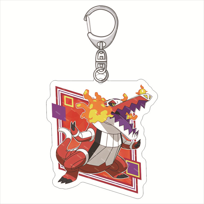 Акриловый брелок Pokémon Mirai – обзор и цена Resin Art Keychain