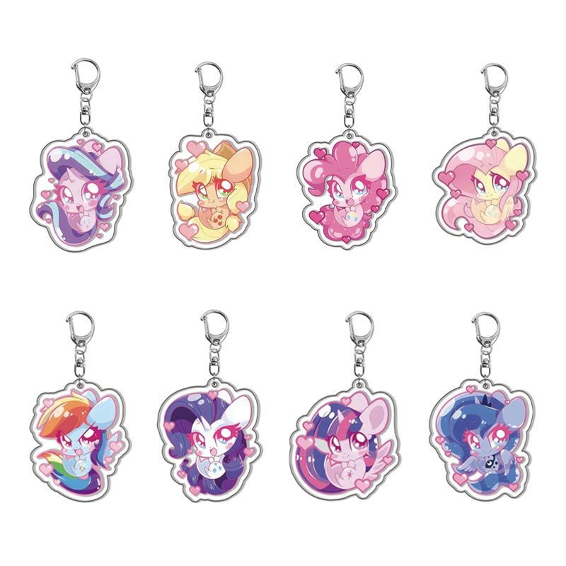 Милый акриловый брелок-подвеск – обзор и цена Resin Art Keychain