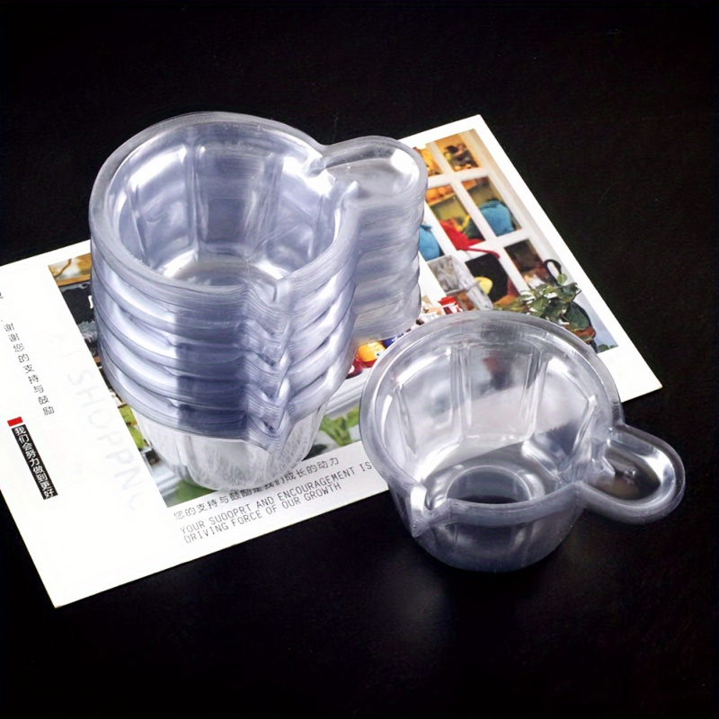 120 Прозрачный пластиковый ста – обзор и цена Resin Mixing Cup