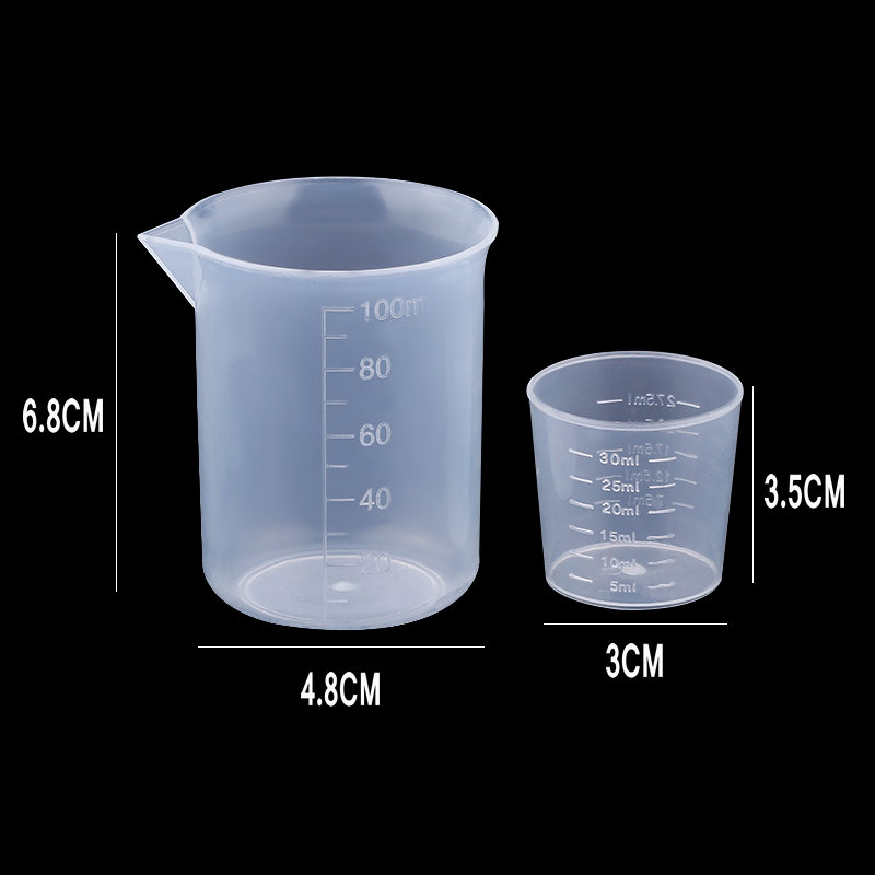 Мерные стаканы из пластика 100 – обзор и цена Resin Mixing Cup