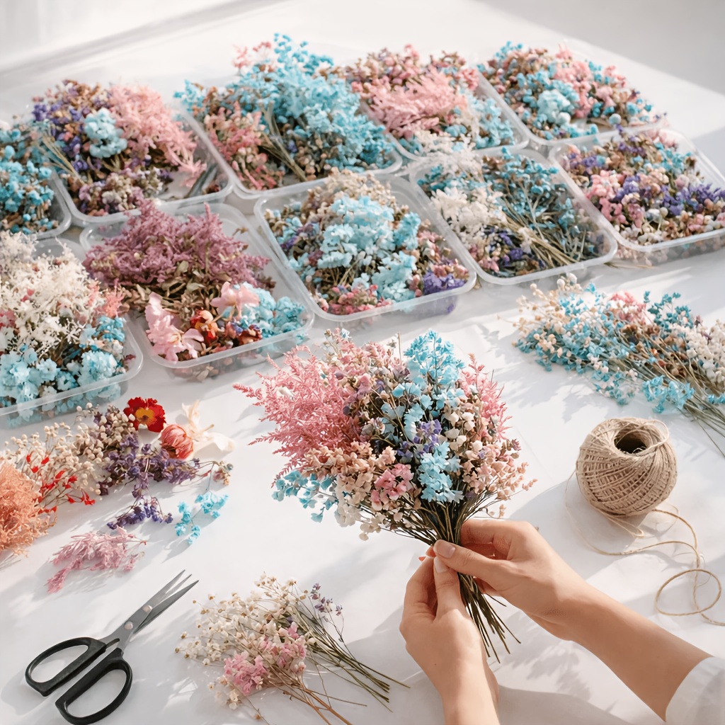 Набор из 10 коробок с сухоцвет – обзор и цена Resin Art Gift For Wedding