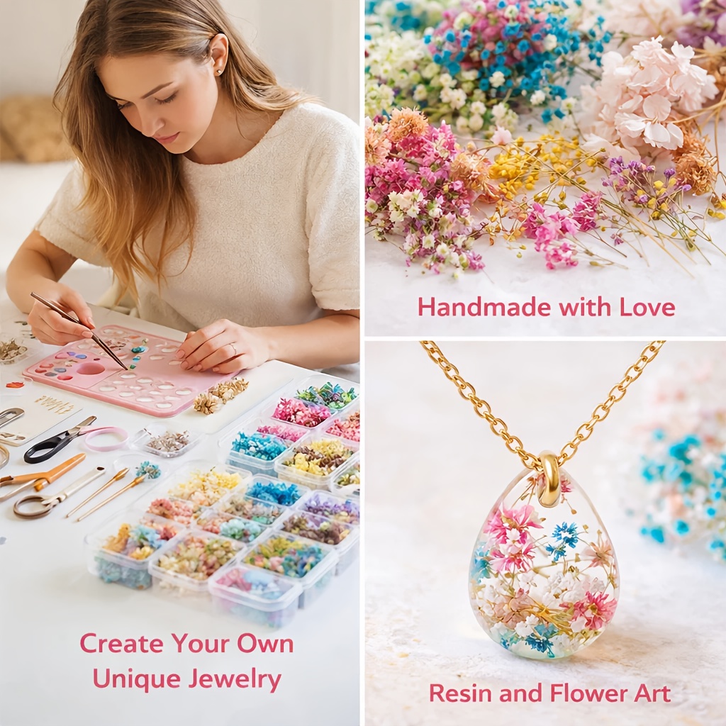 Набор из 10 коробок с сухоцвет – обзор и цена Resin Art Gift For Wedding