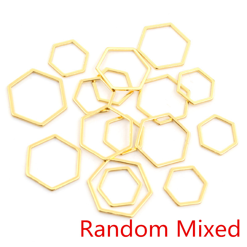 20 шт., 3 размера, многоугольн – обзор и цена Bezels Pendant Resin