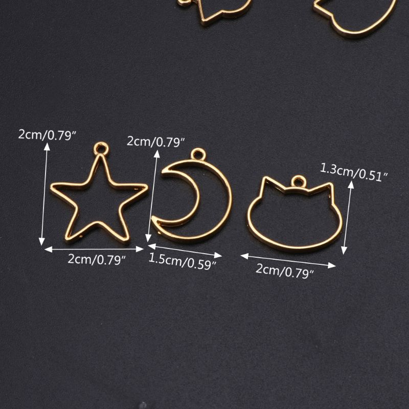 Мини-кулон в геометрической ра – обзор и цена Bezels Pendant Resin