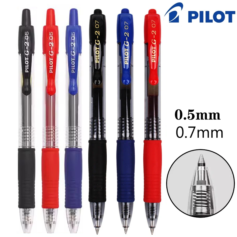 6 шт., японская гелевая ручка- – обзор и цена Pilot Pen G2