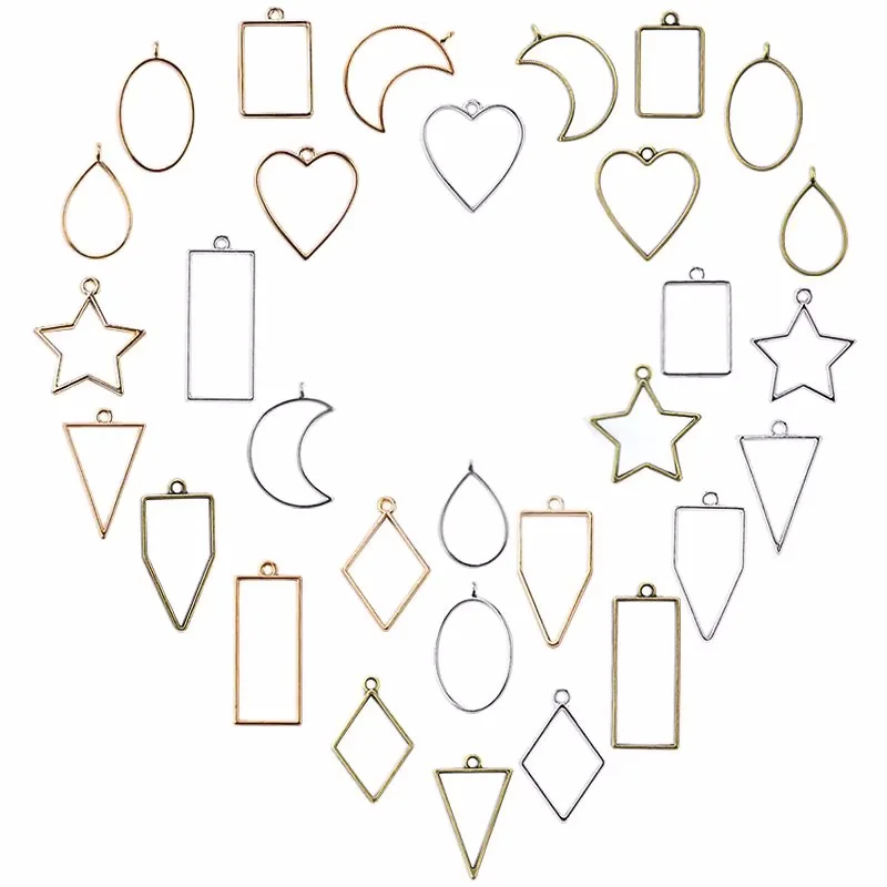 Подвески с открытым безелем дл – обзор и цена Bezels Pendant Resin